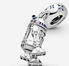 Pandora Star Wars, charm pendente R2-D2