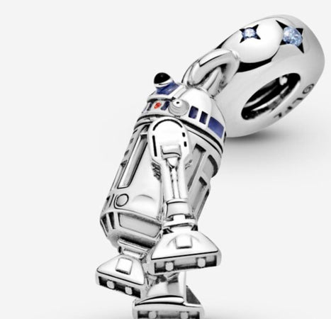 Pandora Star Wars, charm pendente R2-D2