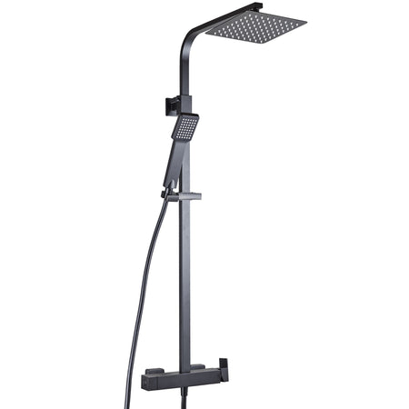 Colonna doccia Nera Quadrata Boitè BLACK