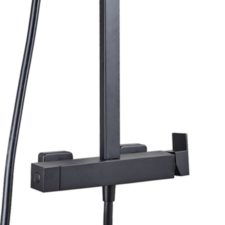 Colonna doccia Nera Quadrata Boitè BLACK