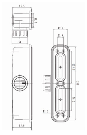 Piletta di scarico Vincent