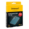 Hard Disk Interno - INTENSO - TX100 - 500 GB - SSD Portatile - Colore Blu