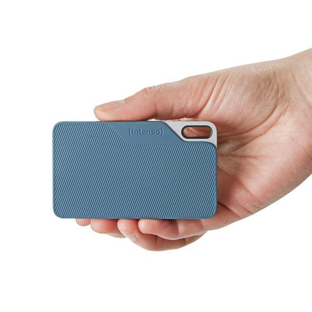 Hard Disk Interno - INTENSO - TX100 - 500 GB - SSD Portatile - Colore Blu
