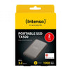 INTENSO SSD ESTERNO TX500 USB 3.2 2TB GEN 2x1 CABLE USB-C + ADAPTER USB-A 1000 MB/s
