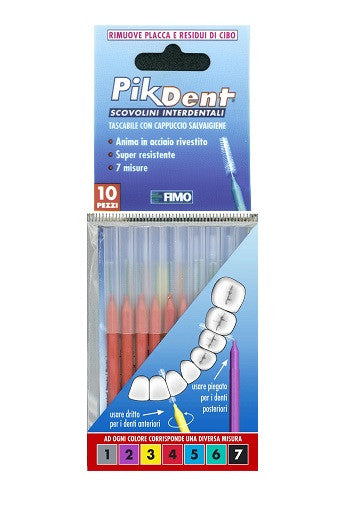 Pikdent stuzzicolino 4 ro 10pz