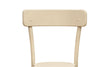 Biscottini Sedia Thonet in massello di frassino finitura Bianco L48xPR55xH88 cm larghezza