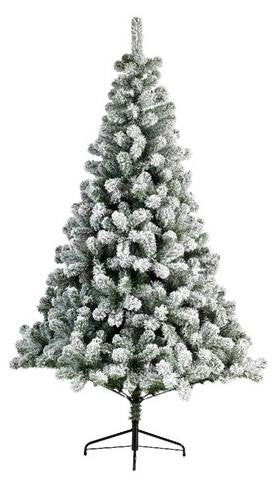 Everlands Albero Di Natale Imperial Innevato 150 Cm, Diamentro 97 Cm, Apertura A Ombrello