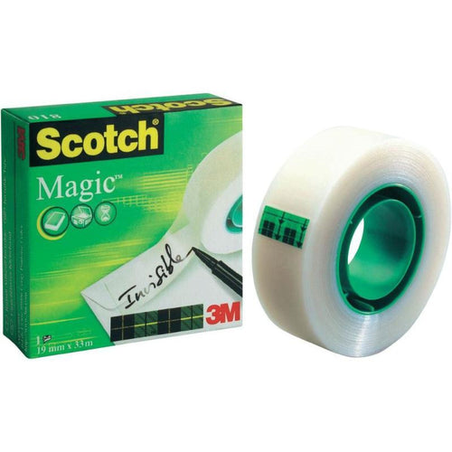 Scotch Nastro Adesivo Magic Tape invisibile trasparente opaco 19mm x 33m