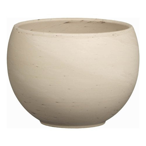 Vaso piante Corino Bruna LUNA Effetto marmorizzato grigio chiaro