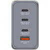 Verbatim GNC-200 Universale Nero, Grigio AC Ricarica rapida Interno (VERBATIM GNC-200 GaN Charger 4 Port 200W USB A/C [EU/UK/US])