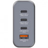 Alimentatore Verbatim - GaN - 140 Watt - 5 A - PD 3.0, Power Delivery 3.1, QC 3.0, PD/PPS - 4 porte di uscita (3 x USB-C, USB)