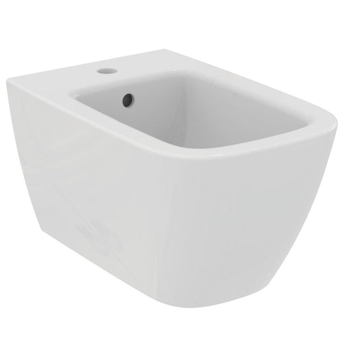 Bidet sospeso in ceramica bianca Life B sospeso T461501