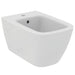 Bidet sospeso in ceramica bianca Life B sospeso T461501