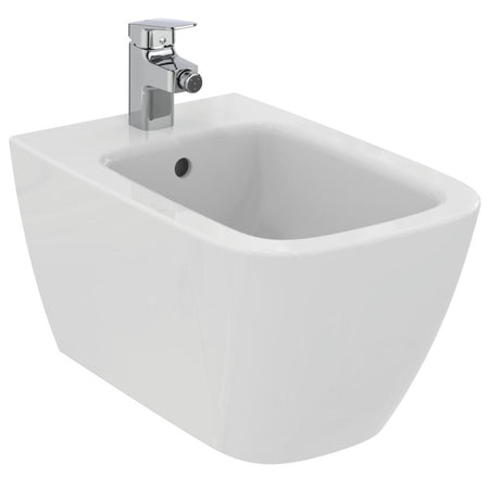 Bidet sospeso in ceramica bianca Life B sospeso T461501