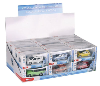 MONDO MOTORS Modellino Auto 1:43 Italian Style Collection assortito