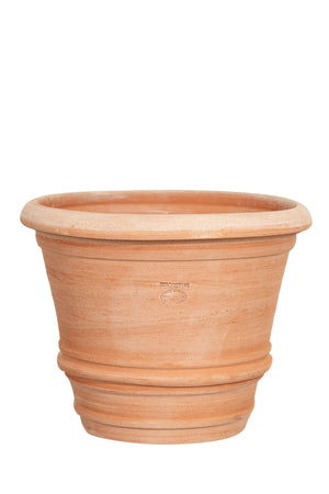Biscottini Biscottini Set 2 Vasi Terracotta Galestro Toscano Antigeliva Fatti a Mano 40x30