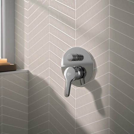 Miscelatore ad incasso con deviatore per vasca/doccia Alpha A7185AA IDEAL STANDARD