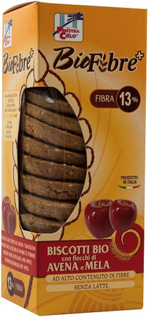 Biscotti avena mela bio biofib