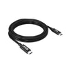 CLUB3D CAC-1579 cavo USB USB4 Gen 3x2 3 m USB C Nero (Club3D Kabel USB 4 Typ C PD 240W)