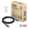 CLUB3D CAC-1579 cavo USB USB4 Gen 3x2 3 m USB C Nero (Club3D Kabel USB 4 Typ C PD 240W)