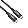 CLUB3D CAC-1579 cavo USB USB4 Gen 3x2 3 m USB C Nero (Club3D Kabel USB 4 Typ C PD 240W)