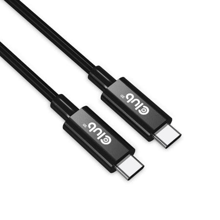 CLUB3D CAC-1579 cavo USB USB4 Gen 3x2 3 m USB C Nero (Club3D Kabel USB 4 Typ C PD 240W)