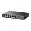 TP-Link TL-SG1005P-PD switch di rete Gigabit Ethernet [10/100/1000] Supporto Power over Ethernet [PoE] Nero (TP-Link TL-SG1005P-PD V1 - Switch - unmanaged - 4 x 10/100/1000 [PoE+] + 1 x 10/100/1000 [