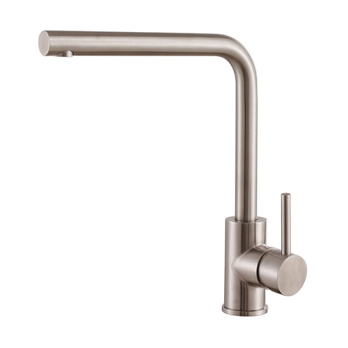 Miscelatore cucina con canna orientabile ACCIAIO INOX