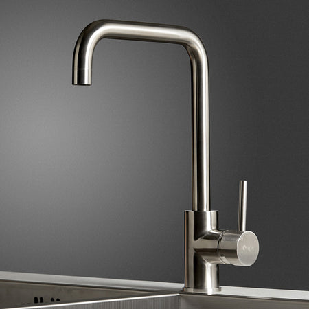 Rubinetto Cucina per lavello INOX Lite canna orientabile