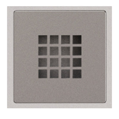 Griglia di ricambio per piatto doccia 12,5x12,5 con angoli stondati