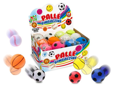 TEOREMA PALLINE RIMBALZINE SPORT cm. 6,3 1 pezzo