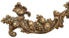 Biscottini Fregio decorativo finitura oro anticato L42xPR3,5xH12 cm molteplici dimensioni