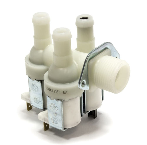 ELETTROVALVOLA 3 VIE 90° LAVATRICE BOSCH MIELE 01987730 SIEMENS USCITA 15 mm