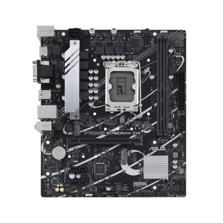 ASUS MB B760, LGA 1700, PRIME B760M-K D4, 90MB1DS0-M1EAY0