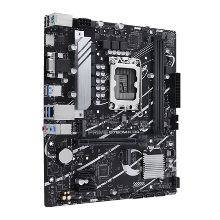 ASUS MB B760, LGA 1700, PRIME B760M-K D4, 90MB1DS0-M1EAY0