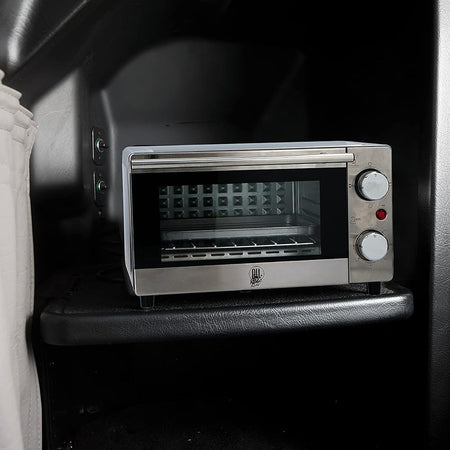 Mini Forno Fornetto Elettrico Auto Camper Camion 9Lt 24V Accendisigari 300W