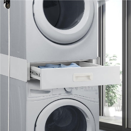 Supporto Universale per Lavatrice e Asciugatrice con Cassetto Estraibile - 100KG