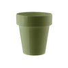 Vaso tondo Porto Colour in plastica colorati da esterno e giardino per fiori e piante