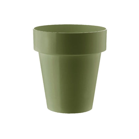 Vaso tondo "Porto Colour" in plastica colorati da esterno e giardino per fiori e piante