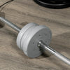 Bilanciere da Squat Sollevamenti per Pesi da Ø2.5 cm MAX 100kg In Acciaio Ø2.5x170cm