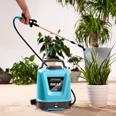 Nebulizzatore a Batteria 10 Litri Senza Fili Spruzzatore Giardino Pressione