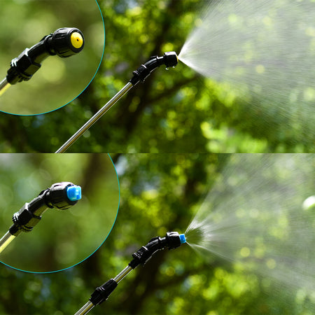 Nebulizzatore a Batteria 10 Litri Senza Fili Spruzzatore Giardino Pressione