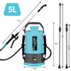 Nebulizzatore a Batteria 5 Litri Senza Fili Spruzzatore Giardino Pressione