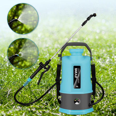 Nebulizzatore a Batteria 5 Litri Senza Fili Spruzzatore Giardino Pressione