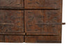 Biscottini Porta portone in legno massello e ferro da interno o da esterno vecchia e antica medievale scorrevole