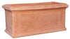 Biscottini Biscottini Cassetta Fioriera Terracotta Galestro Made Italy 82x37x37 Artigianale