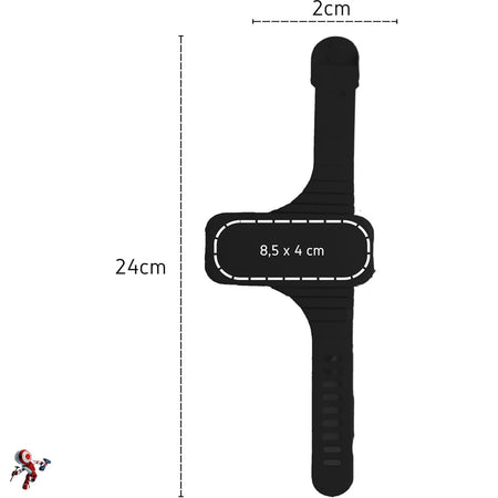Moneytime - Portafoglio da Spiaggia - Bracciale Portamonete e Banconote