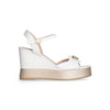 Liu Jo sandali donna Karen 11 in pelle off white SA5117P0