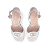 Liu Jo sandali donna Karen 11 in pelle off white SA5117P0