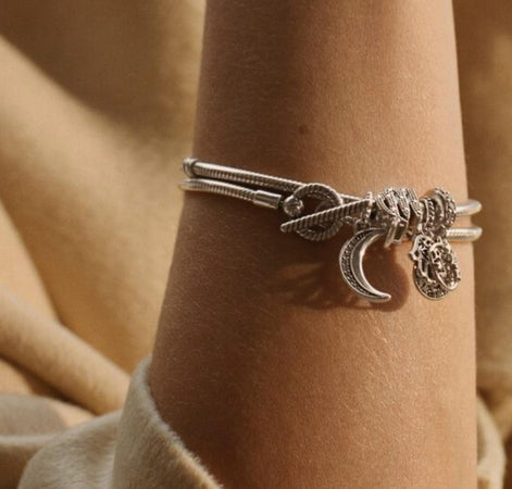 Pandora Pendente scintillante Falce di luna